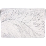 Салфетка на стол 30*45 см «Листья» серебро