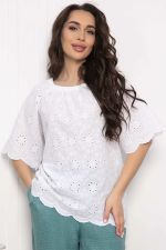 Блуза Воздушная (белая) Б13571-2М LT Collection