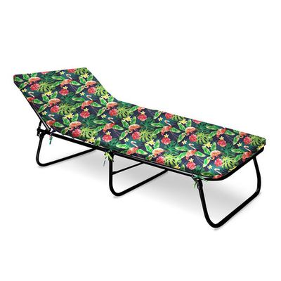 Кровать раскладная Haushalt с мягким матрасом НРК4М/Ф с фламинго