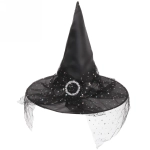 Шляпа карнавальная «Чародейка» 32 см, d-38 см, микс