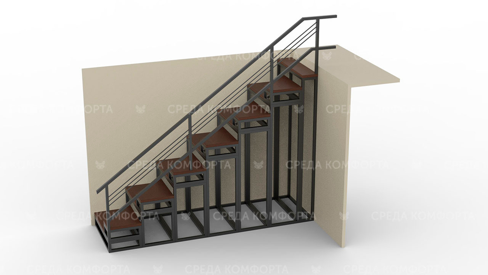 Металлическая лестница LSTN0057