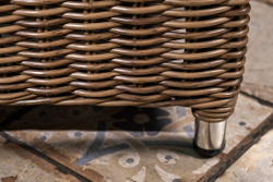 Оттоманка из искусственного ротанга OPAL