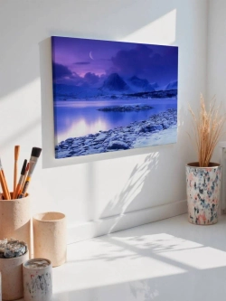 Картина на стену 40 X 50 Зимняя река