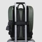 Рюкзак средний кожаный для ноутбука Piquadro THAN/Verde foresta