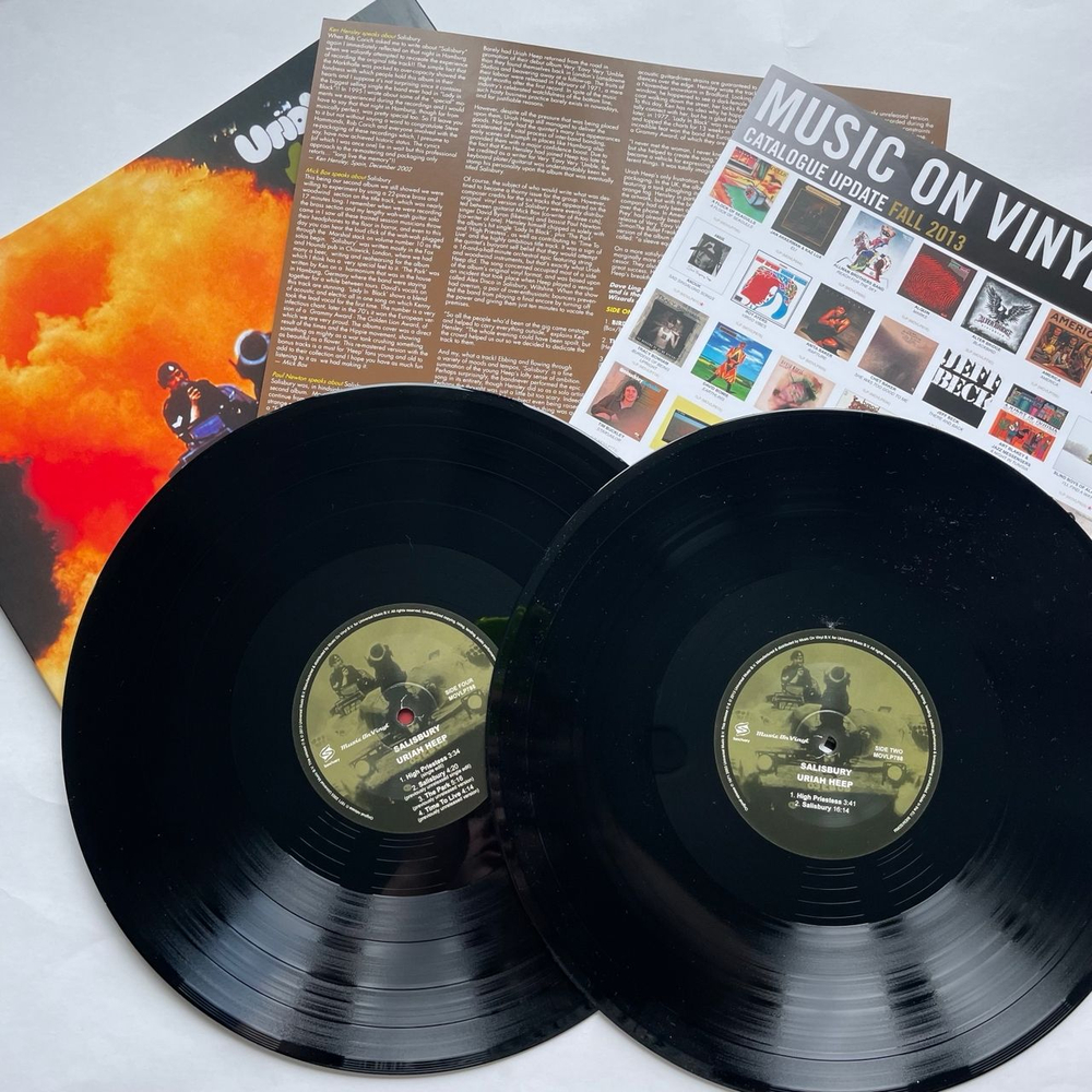 Винтажная виниловая пластинка LP Uriah Heep Salisbury (Европейский Союз 2013)