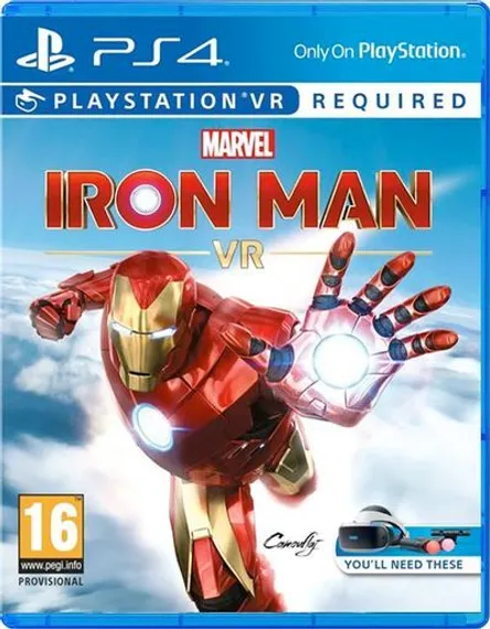 PS4 Marvel Iron Man VR (только для PS VR) CUSA-16206 (Б/У, Полностью на русском языке)