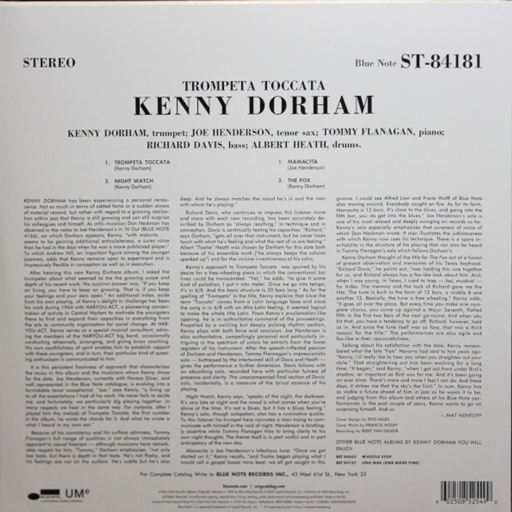 Kenny Dorham / Trompeta Toccata (LP)