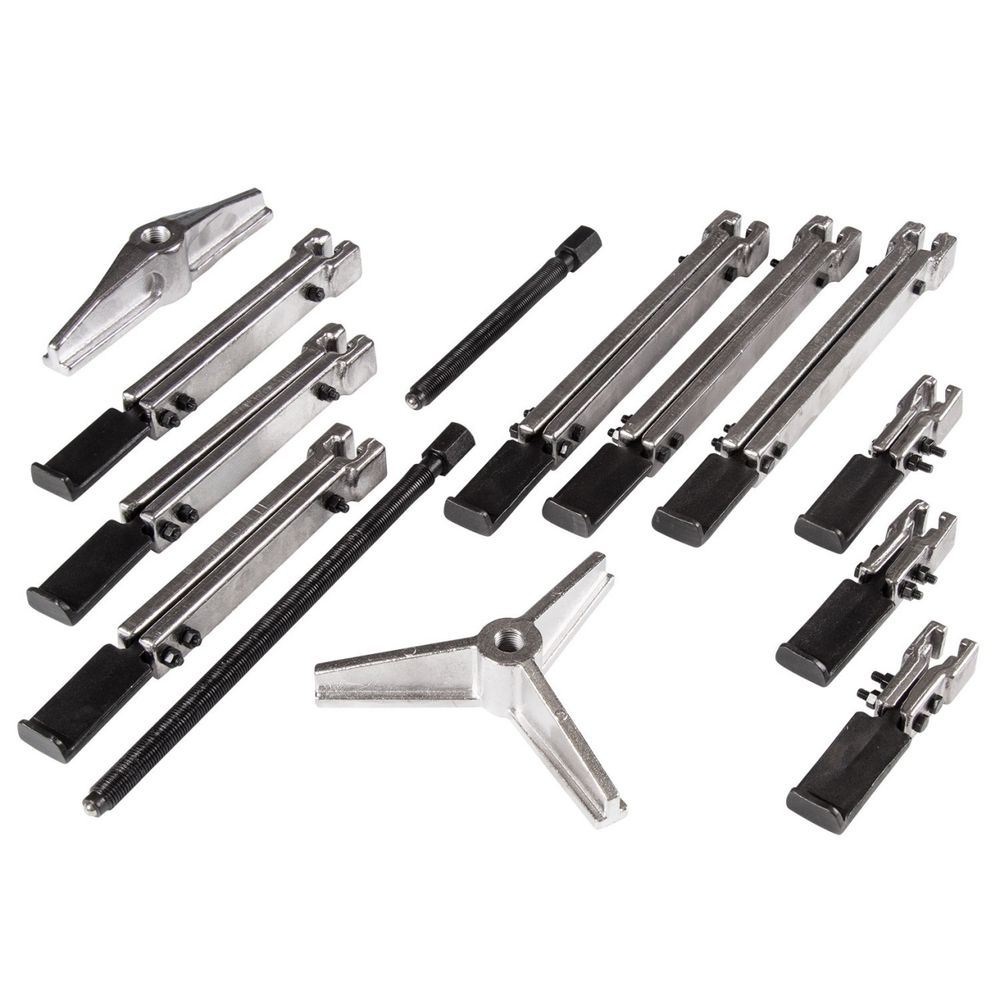 AFFIX (AF10412012C) Съемник подшипников, 2-х и 3-х захватный, кейс, 13 предметов