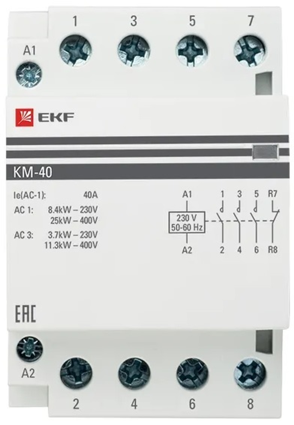Контактор  EKF km-3-40-31