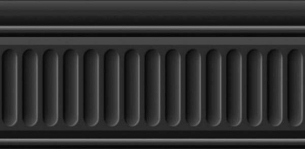 Бордюр Бланше 19049/3F черный структурированный