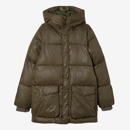Пуховик Меч FW24 PUFFER LONG Khaki (Тёмный Хаки)