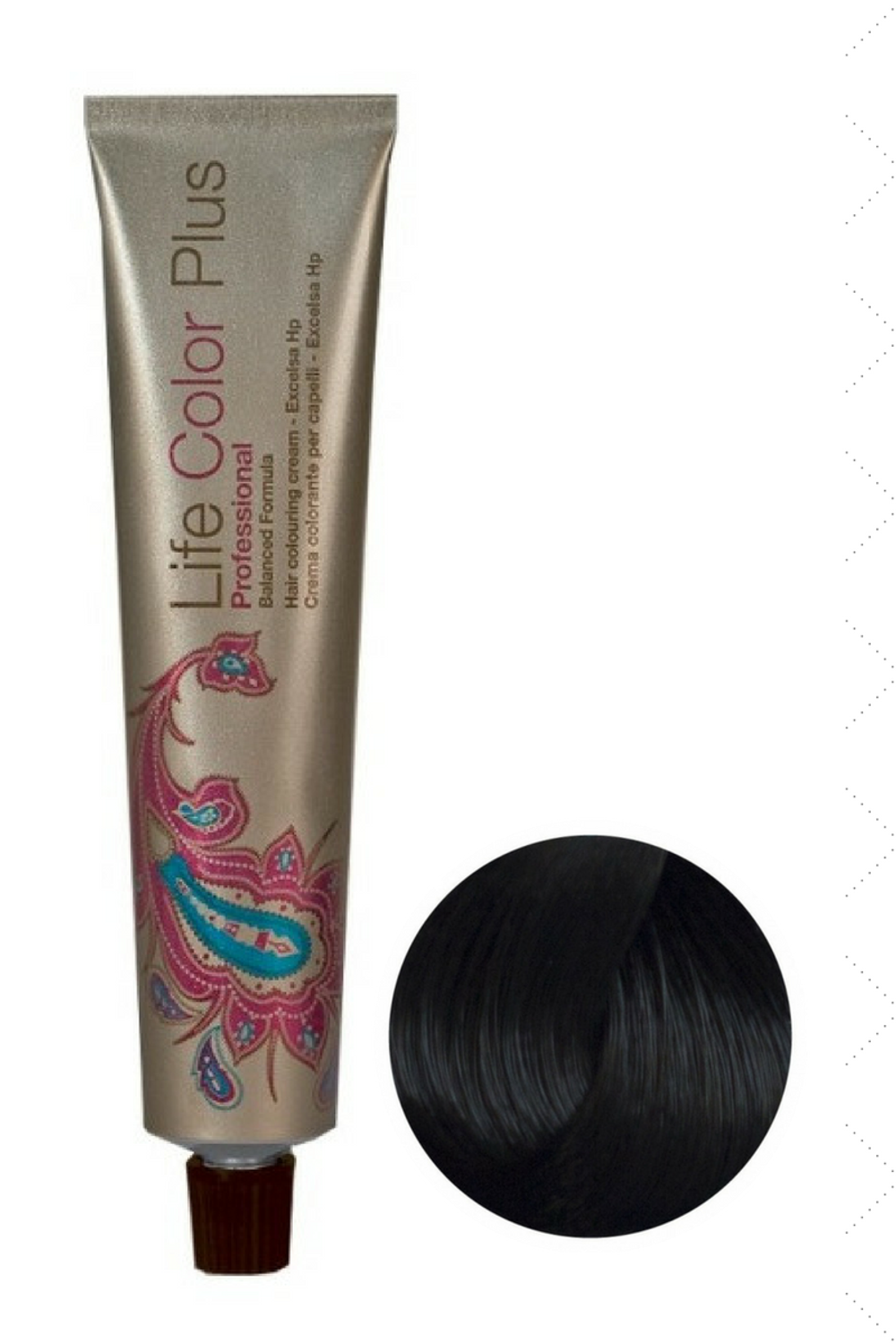 4.35 NEW горький шоколад  Life Color Plus.100мл