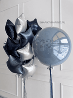 Букет шаров к 23 февраля: сила и надёжность в каждом элементе!