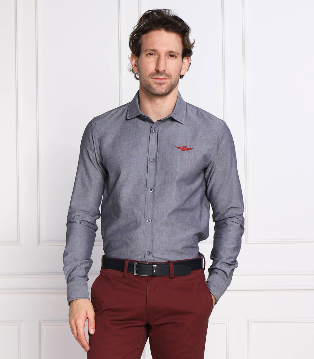 Рубашка Aeronautica Militare - темно-синий(CA1219CT3045)