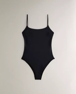 ZARA HOME КУПАЛЬНИК НА ТОНКИХ БРЕТЕЛЬКАХ, МОРСКОЙ СИНИЙ