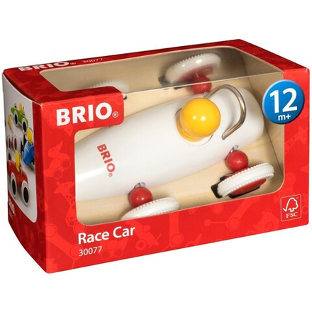 BRIO - Белая гоночная машина 30077 E / артикул   30077 E  / GTIN 7312350300772