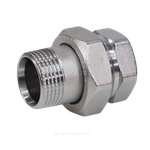 Соединитель латунь хром американка Ду 15 (1/2") прямой ВР/НР R18 Giacomini R18X003
