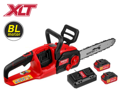 Аккум. пила цепная WORTEX CEC 3536-1 шина 35 см (14"), 3/8" LP, 1.3 мм  с акб и зу ALL1 XLT SET