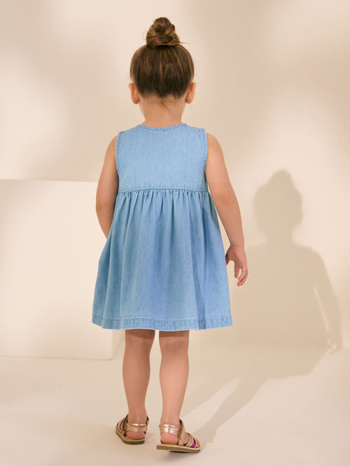 Сарафан джинсовый для девочки Next AC9-264, Синий