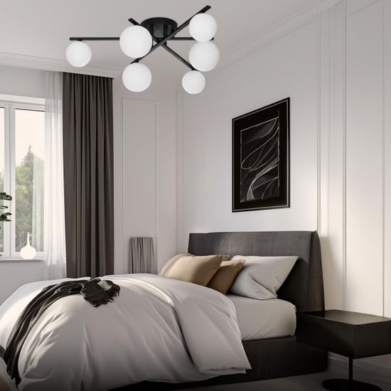 CL209261 GLOB Черный Св-к Люстра