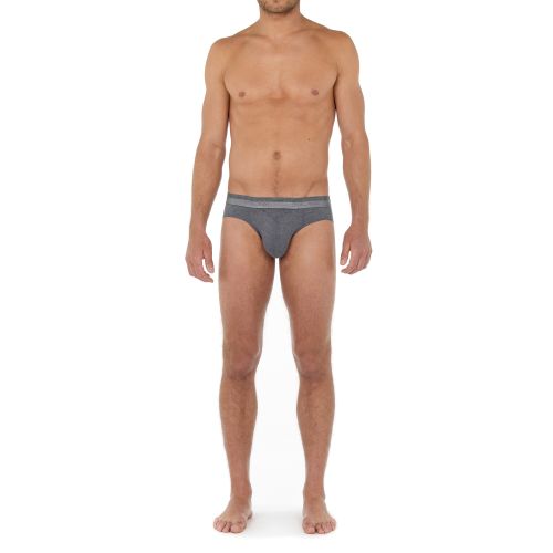 Мужские трусы брифы серые HOM HO1 Mini Briefs HO1 359521_4000ZU