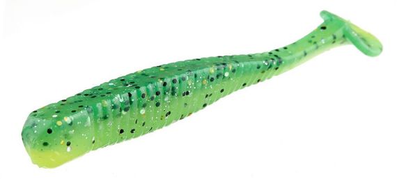 Виброхвосты съедобные LJ Pro Series LONG JOHN 4.2in (10,7 см), цв. T18, 6 шт.