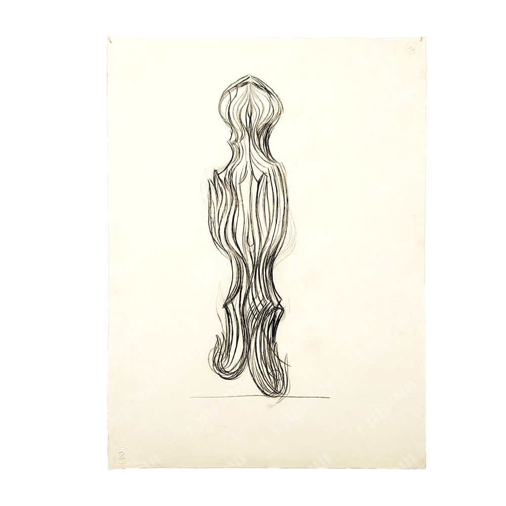 Штайнер Роберт (Robert Steiner). Солярис. Тушь. Австрия, 1980 г.
