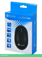 Мышь Oklick 105S черный