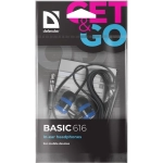 Наушники DEFENDER 63616 BASIC 616 black/blue