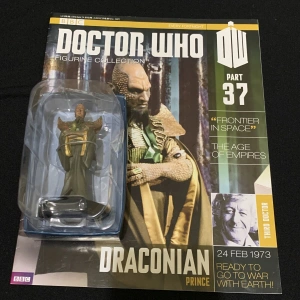 Eaglemoss Doctor Who Figurine Collection NO 37 DRACONIAN PRINCE