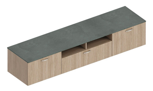 Тумба ТВ Ева (Тира/Кадена вуд/Палм грин)