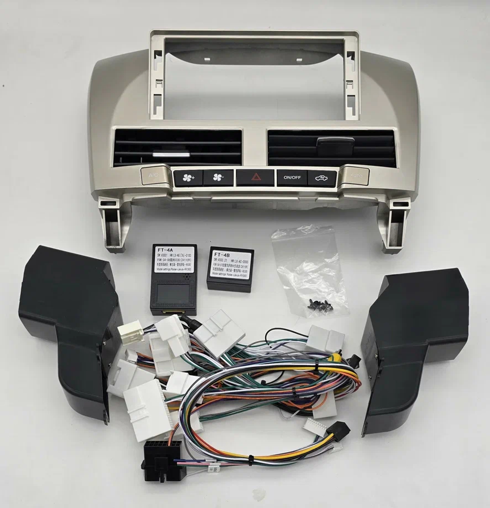 Магнитола для Lexus RX 2003-2009, Toyota Harrier XU30 2003-2013 (цветной экран) - Carmedia SF-L1212 монитор 12.3" в стиле BMW на Android 11, CarPlay, 4G SIM-слот