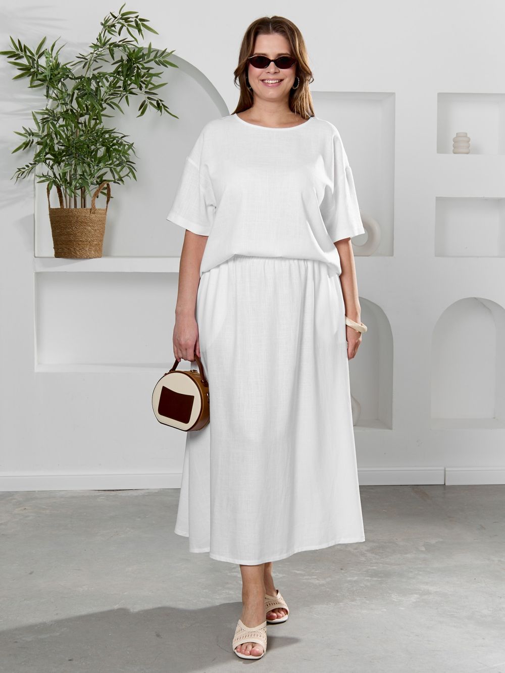 Блузка Камео-4 Виотекс БЕЛЫЙ