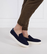 Кожаные мокасины La Martina - темно-синий(LFM231.055)