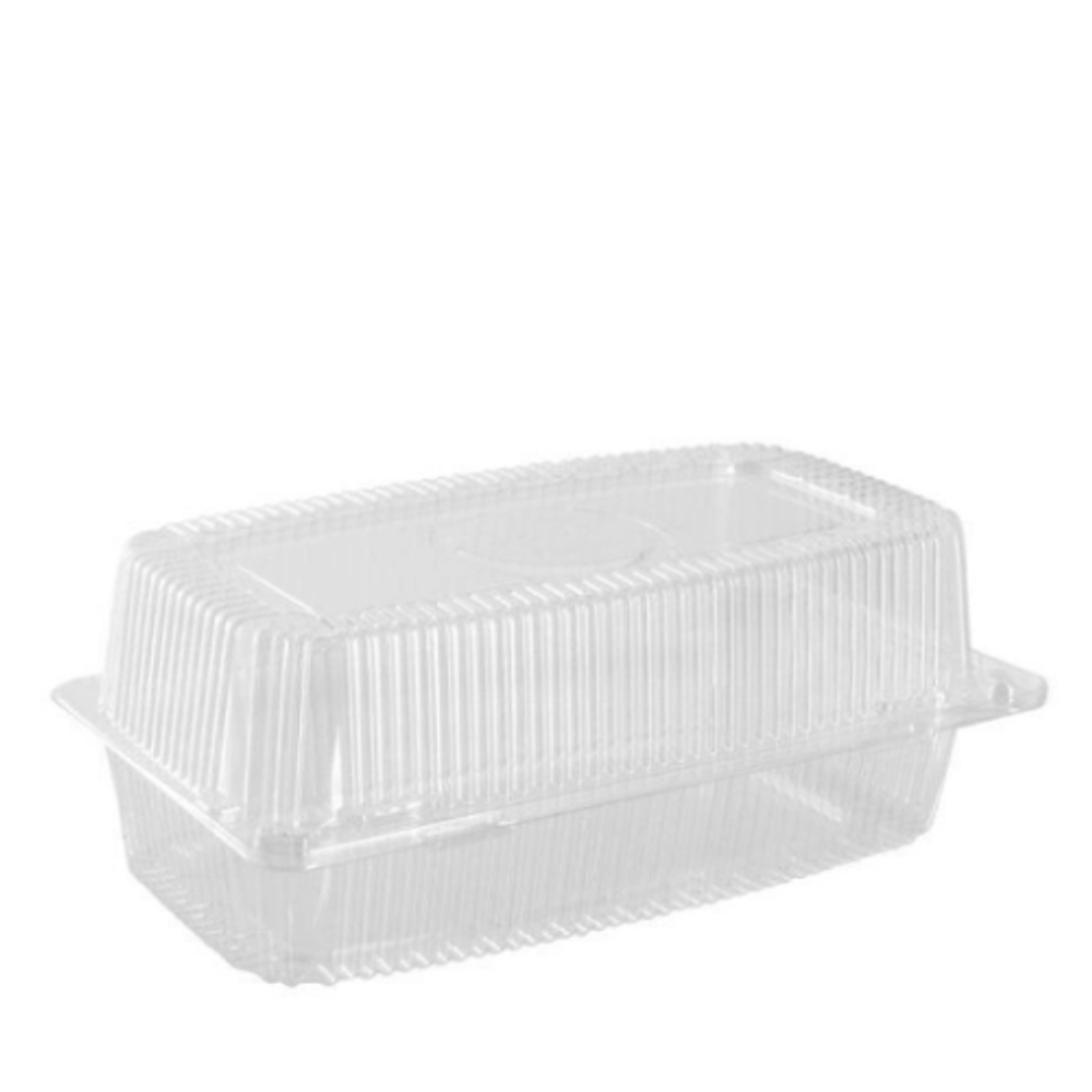 Комус РК-35 (T) (1уп.=280шт.) контейнер прозрачный пластиковый ёмкость (204*100*82) (ракушка)