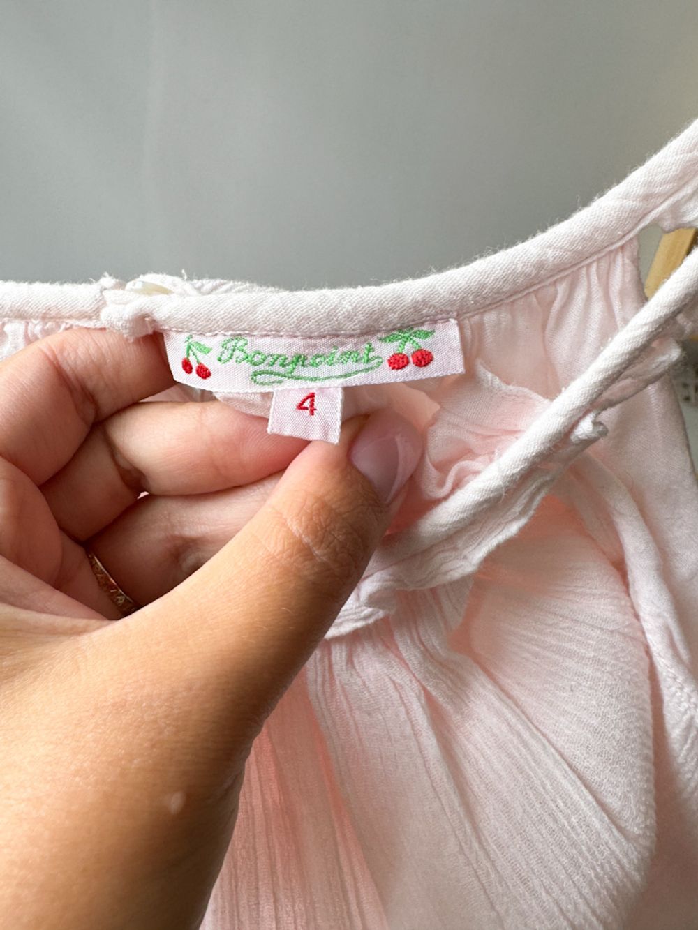 Хлопковое платье Bonpoint, 104