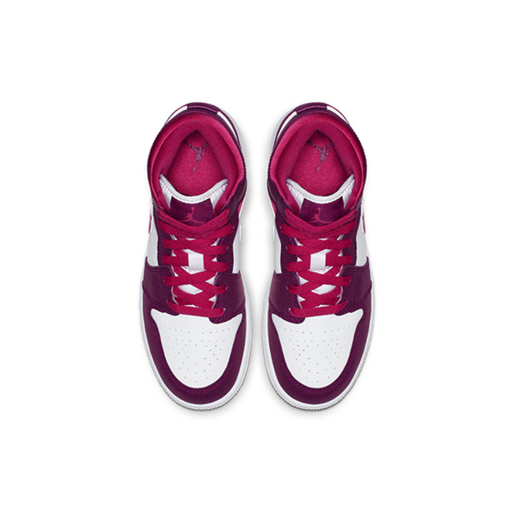 Кроссовки Air Jordan 1 Mid GS Rush Pink