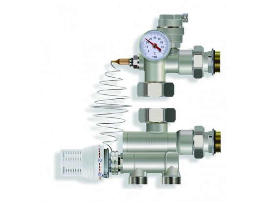 Насосно-смесительный узел для тёплого пола Tim JH1036