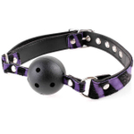 Набор для бандажа Animal Instinct 5-Piece Bondage Kit черно-фиолетовый (Цвет: Чёрный с фиолетовым)