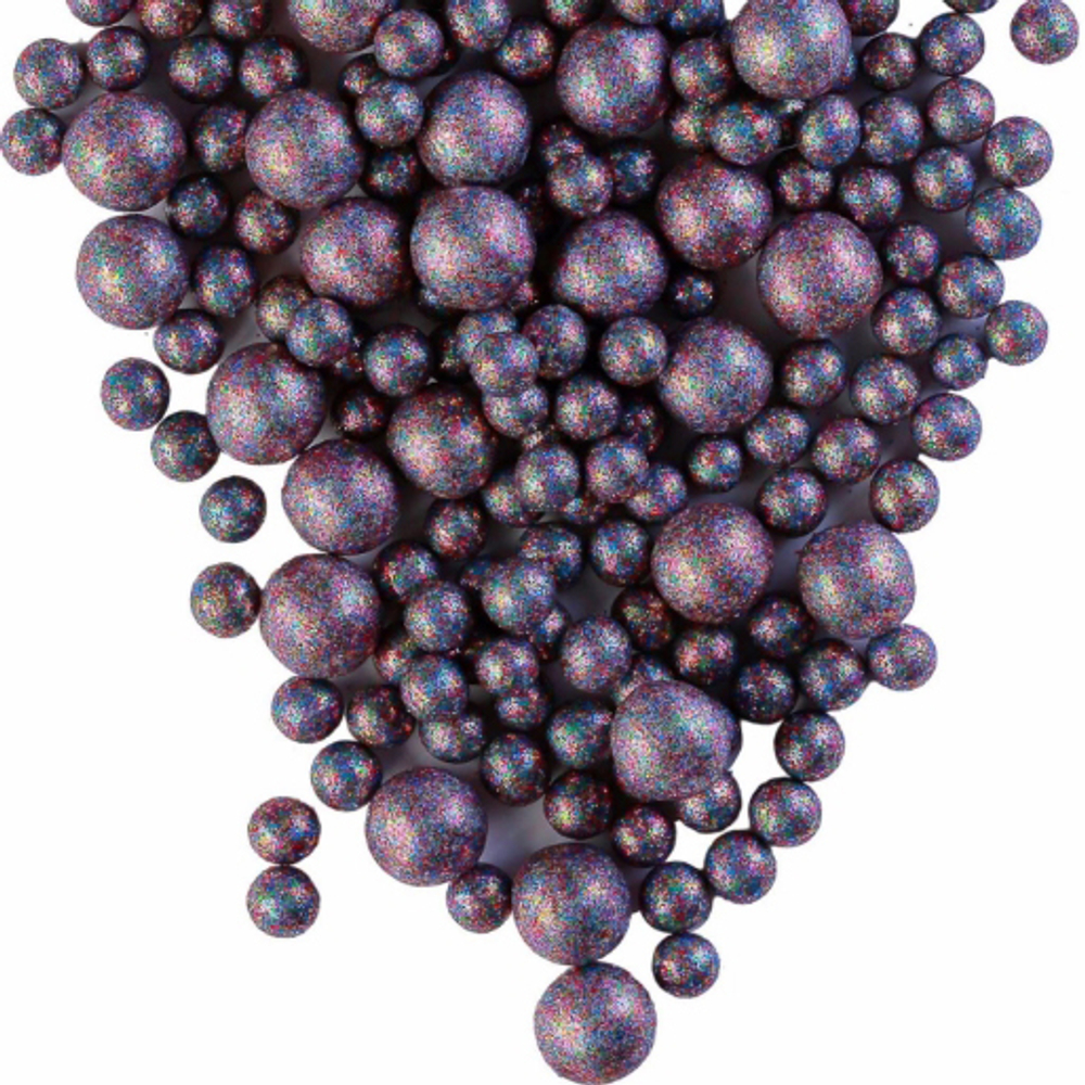 Драже зерновое в шоколадной глазури Блеск МИКС (Космический) (761)