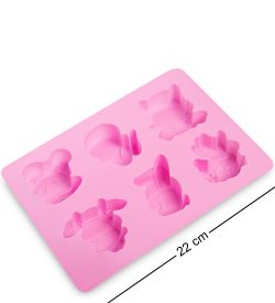 BK-158 Силиконовая форма «Зверушки»