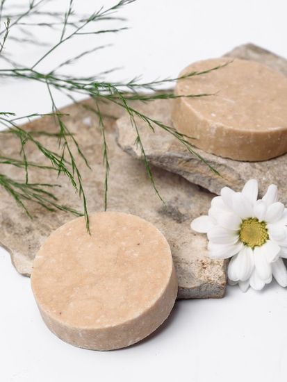 Шампунь твёрдый Greena Avocadova с пудрой шикакай и какао, 50 г