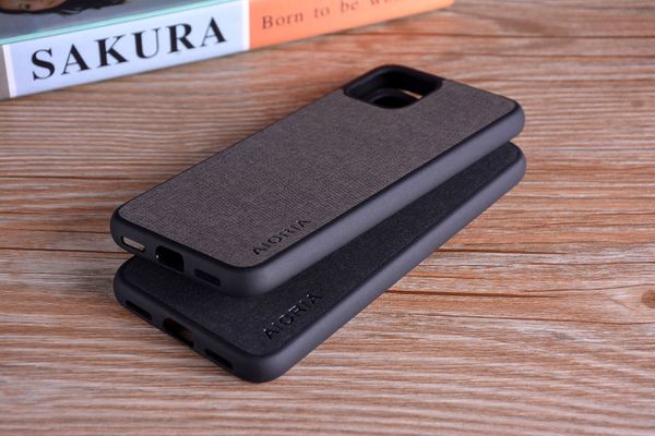 Тканевый чехол Aioria для Google Pixel 4 (Черный)