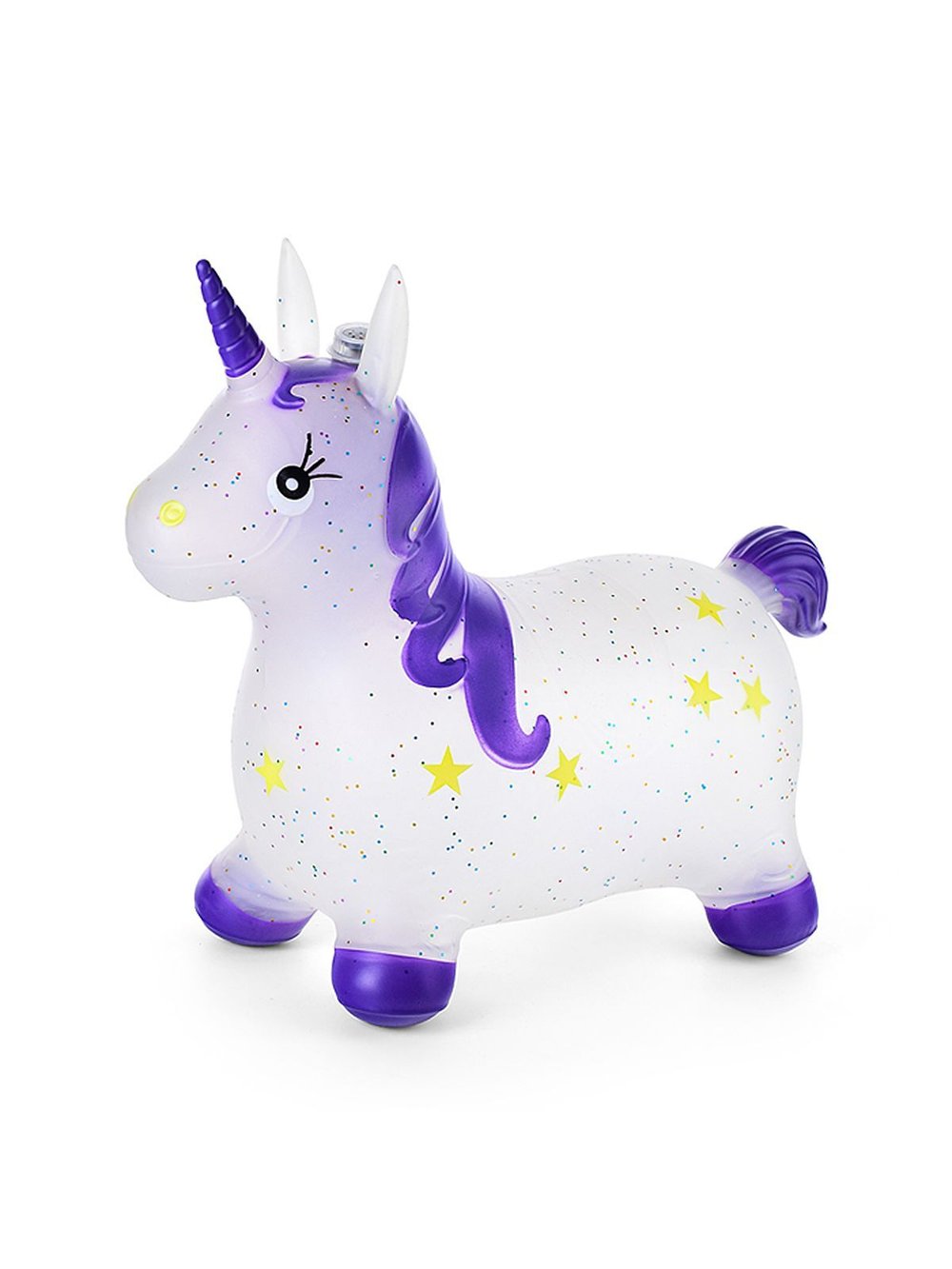 Прыгун Лошадка со светом и звуком цвет фиолетовый (00-2040)