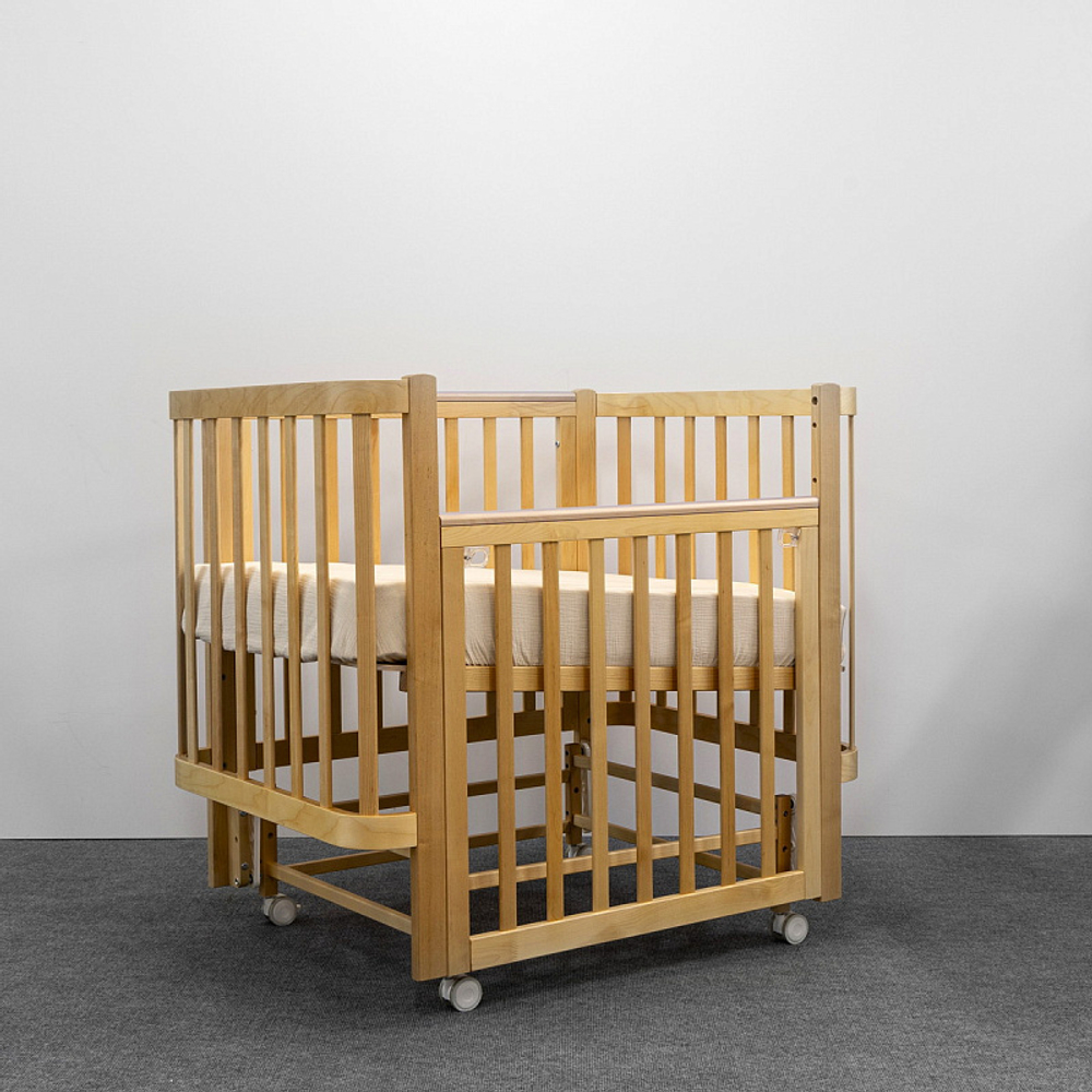 Кроватка детская Antemi Terra Light NEW с маятником НИК 17д дерево