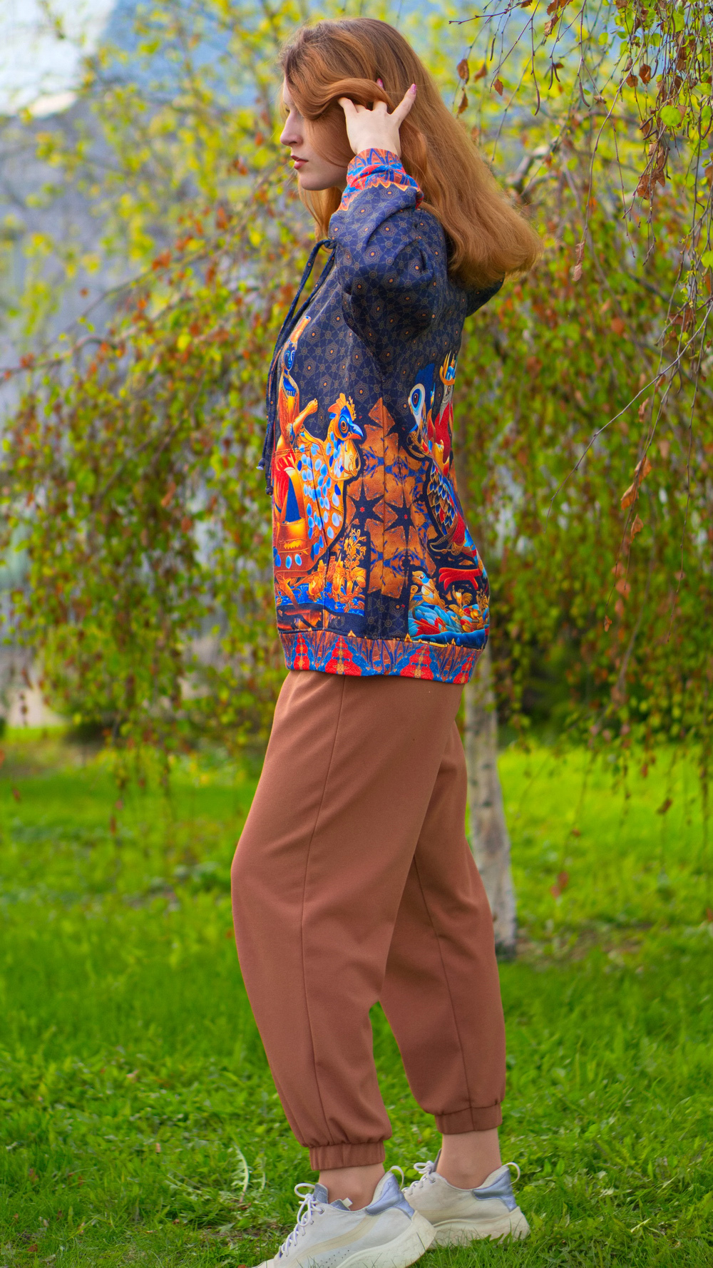 Худи «Дама с кавалером» (серия "Русский лубок")