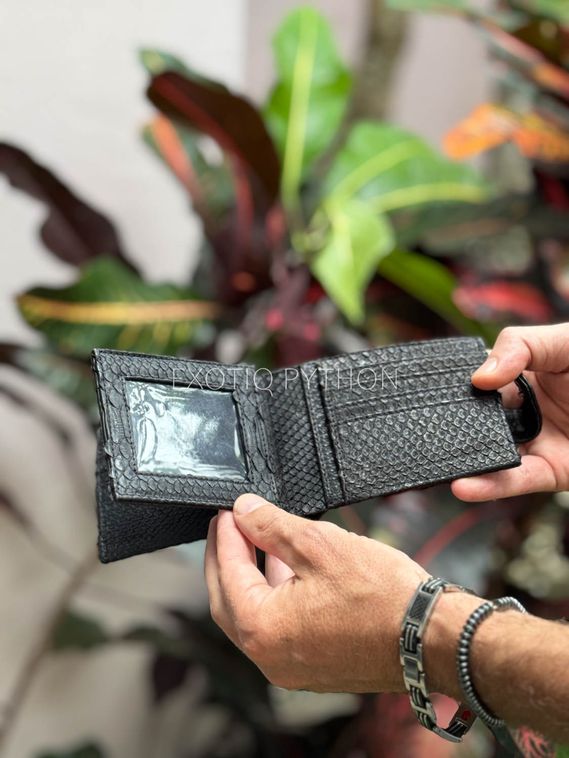 Бифолд кошелек из кожи питона WA-245