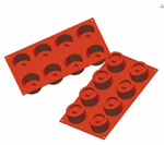 Форма силиконовая P.L. Proff Cuisine "Вертиго" 8 ячеек d 60 мм, h 35 мм (30*17,5 см)