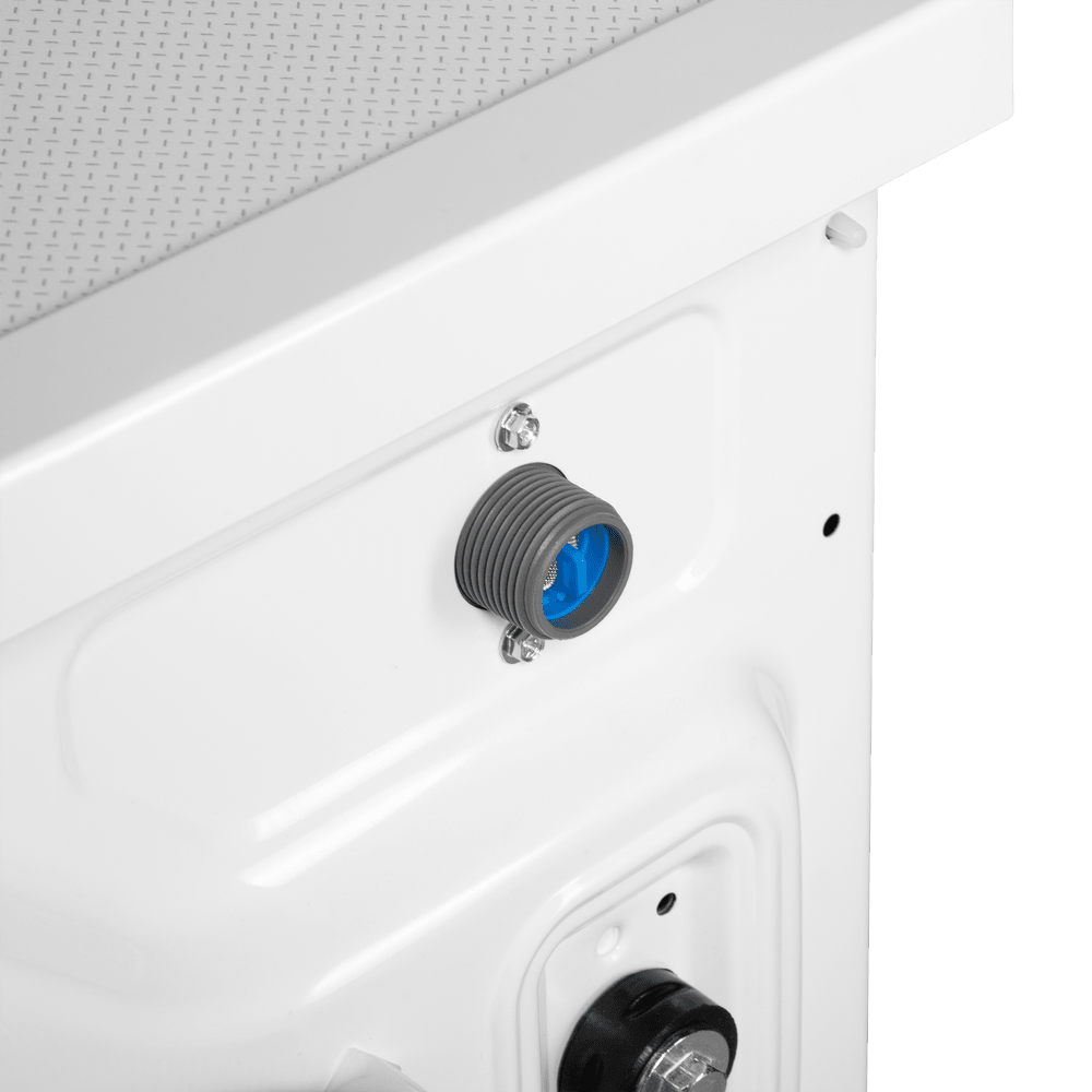 Узкая стиральная машина c инвертором и паром MAUNFELD MFWM127IWH053