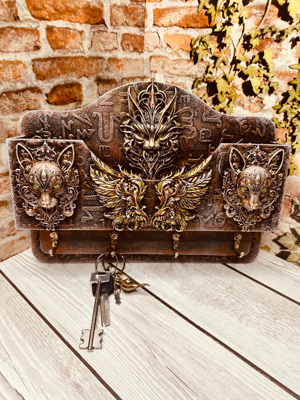 Ключница "Мифические коты"